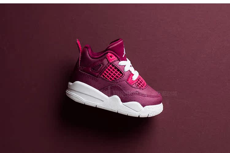 Air Jordan 4 AJ4 Ngày Valentine Trẻ em Giày bóng rổ trẻ em BQ7672-BQ7671-661 - Giày dép trẻ em / Giầy trẻ giày trẻ em nữ
