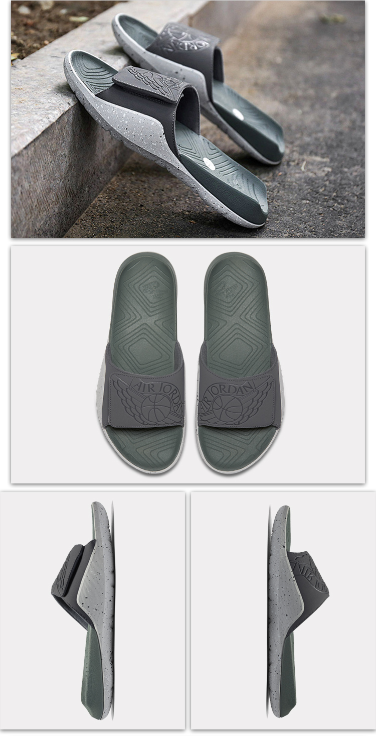 Giày thể thao sáng màu jordan hydro 7 aj7 nam và nữ dép thể thao dép và dép AA2517-003 dép nam gucci