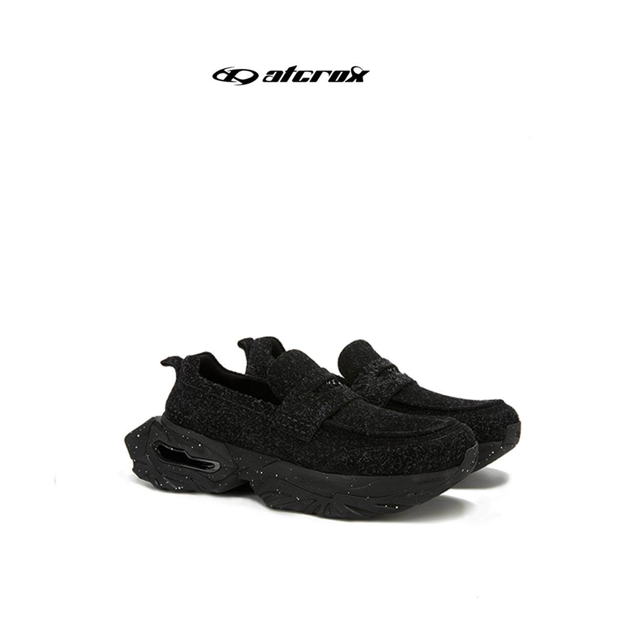 618特惠ATCROX MIX LOAFER银色牛皮运动乐福鞋：时尚与舒适并存，潮流必备单品！-乐福鞋豆豆鞋-淘宝好物网