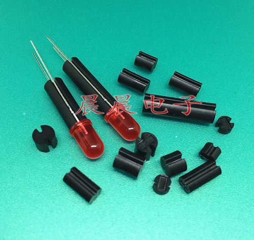 Recommended 2 F4F3 double pit lamppost LED interval column 4MM black double sink cushion high support column isolation column