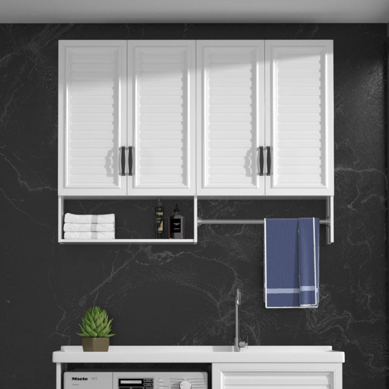 Space aluminum wall cabinet Modern wall cabinet Wall cabinet Wall storage cabinet Powder room storage cabinet Balcony bathroom wall cabinet