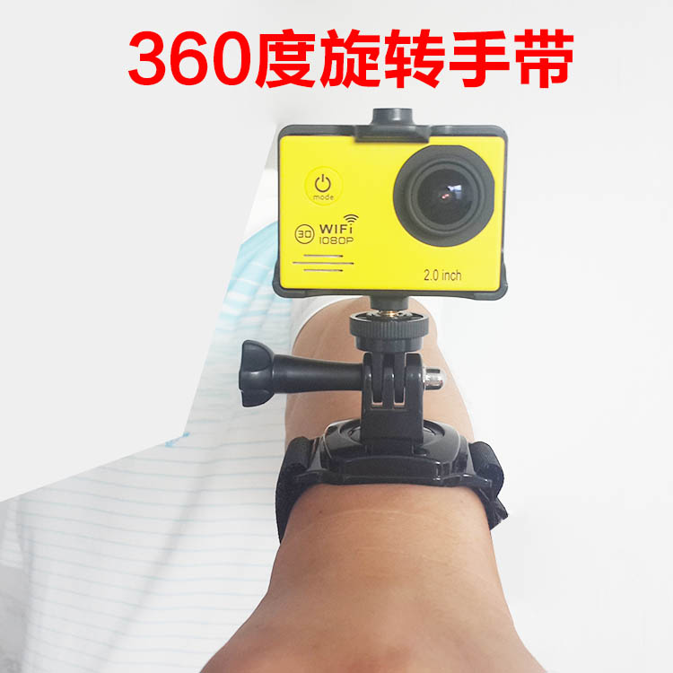 Chó núi 5 thế hệ sj7000 camera thể thao 7 thế hệ SJ9000 đeo tay 360 độ xoay tay với phụ kiện chó núi