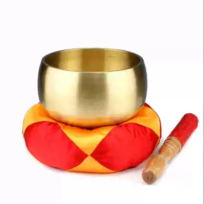 6-inch thick Japanese-style copper chime clang Ziyin copper bowl Buddha sound bowl Meditation bowl Ob Monk clothes Buddhist Puja event supplies