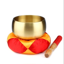Pure Bronze-Buddhist Bronze Stone bronze Bronze Statue of the Bronze Statue of the Bronze Statue of the Qingyin Bowl Repair Bowl with Buddhist Hall Family Feng Shui Pendulum