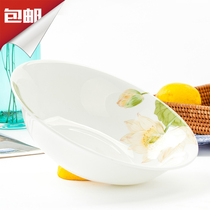 Bone China oversized 10 inch big bowl bowls home 10 inch sea Bowl Open Big Soup Bowl 10 Bowl