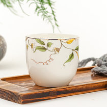 Jinyu Tangshan Bone China Hotel uses porcelain household ceramics single small tea cup water Cup