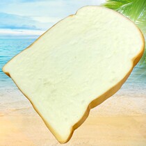 Fake toast slice bread model simulation PU square piece decoration early education French ornaments environmental props window model