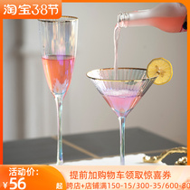 Harvest Lodge Suit Home Glass Wine Glasses Creative Personality Light Lavish Style Net Red Wine Glass Champagne Cup Exclusive