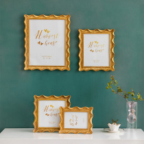  Harvest cottage simple American living room photo frame table 8 inch 10 inch 14 inch can be hung on the wall without punching creative picture frame