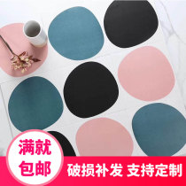 Nordic Flower Brick Pink Balcony Wall Brick Polo Dot Ink Green Flower Sheet 300x300 Kitchen Toilet Wall Brick And Floor Tiles