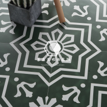 Custom Moroccan retro brick and tile Balcony Toilet Kitchen Flowers 300 Art Wall Brick Mall Tiles