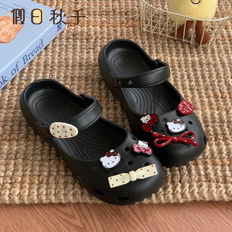 Holiday Swing Ballet Clogs for Women, Summer Outdoor Closed-Toe Half-Slippers, Trendy Casual Slip-On Mary Jane Sandals Holiday Swing Ballet Clogs for Women, Summer Outdoor Closed-Toe Half-Slippers, Trendy Casual Slip-On Mary Jane Sandals
