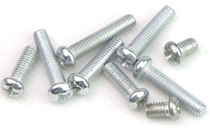 3MM GB818 galvanized cross disc head machine screws round head screw meta-machine M3 * 4-M3 * 90
