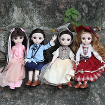 An Xiaomeng Republic of China style Barbie doll gift box girl princess multi-joint movable children's toy gift