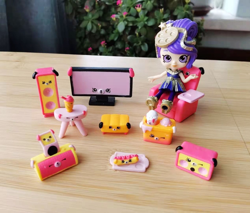 13#Clearance lovely spirit doll Pets furniture scene Ornaments Play the family Toys buy Five give One