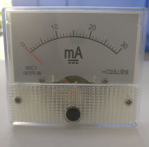 Pointer ammeter JS-85C1-30mA two-wire passive 0-4-20mA simple measurement feedback display