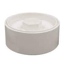 PVC Horizon sweeping mouth Plugged Head Smoldering Choke Cap Check Mouth Drain Pipe Accessories 50 75110160