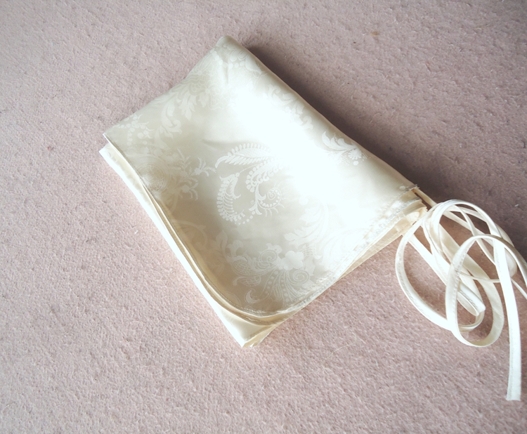 Silk Satin Gối Chăm sóc Tóc Người lớn Người lớn Gối Đơn Nhà Du lịch Satin Màu Rắn Gối Gối khăn trải gối