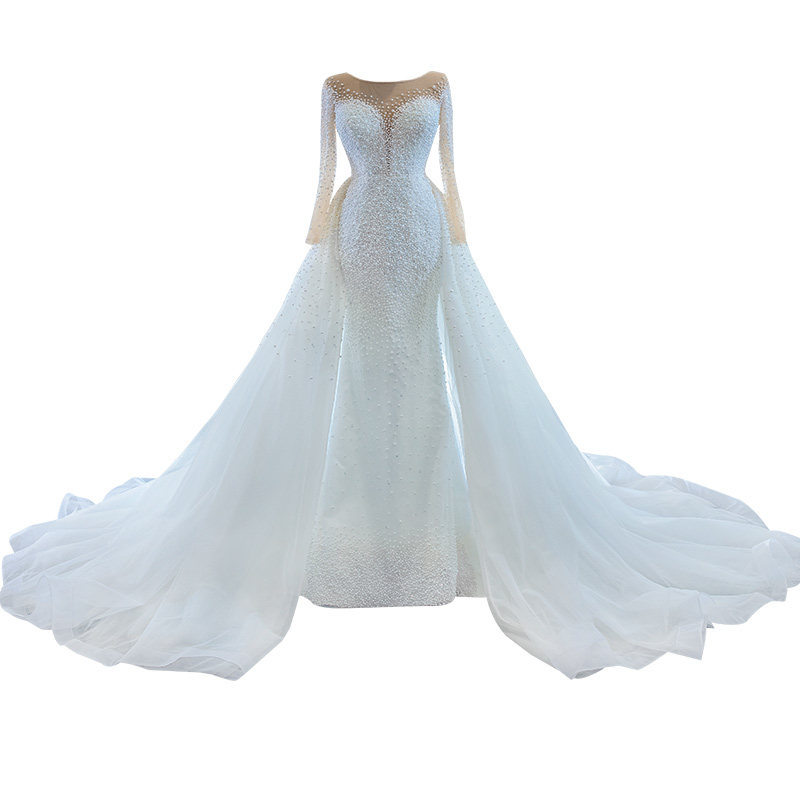 Ruisi luxury fish tail wedding dress 2023 new Mori temperament is thin bride to get married, gauze fishtail tail Ruisi luxury fish tail wedding dress 2023 new Mori temperament is thin bride to get married, gauze fishtail tail