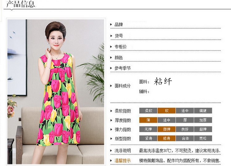 Kích thước lớn mẹ nạp mùa hè bông lụa nightdress đồ ngủ cộng với phân bón để tăng trung niên phụ nữ nhân tạo bông nhà dịch vụ ăn mặc áo thun trung niên