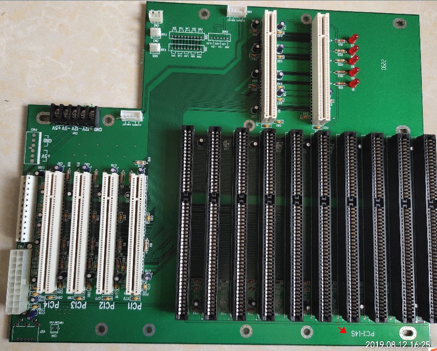 Taiwan IEI Weida Industrial Computer Control board PCI-14S Weida Industrial Works Control Backplane Shanghai Spot