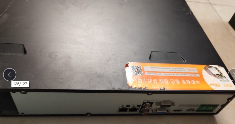 Secondhand Dahua 16 Road Hard Disc Recorder DH-NVR4416-HDS2 4K HD Internet H 265 Monitoring