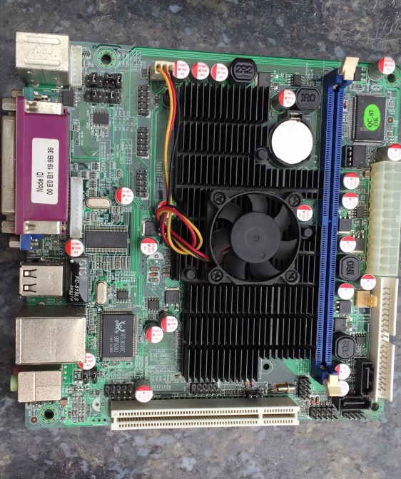 Original disassembly ITX-WN45A 17X17 inch mini all-in-one motherboard car industrial control board spot