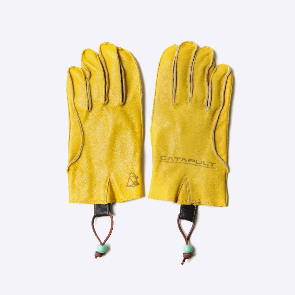 Spot Japan CATAPULT Agymetrc Gloves outdoor camping thermal insulation asymmetrical leather gloves