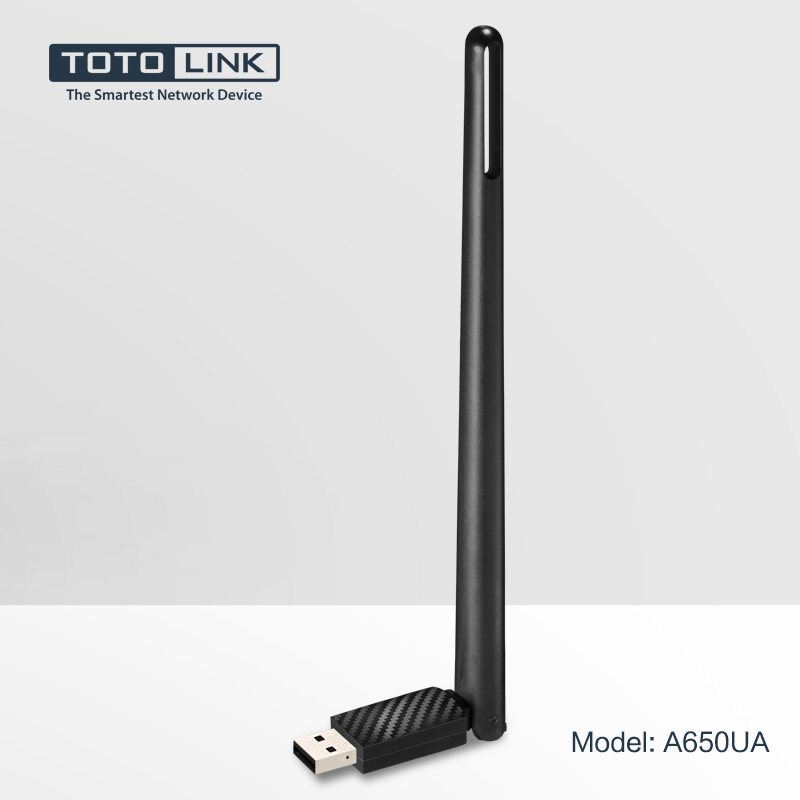 totolink wireless network card 5g desktop wifi dual frequency high speed receiver computer usb accept A650UA-Taobao
