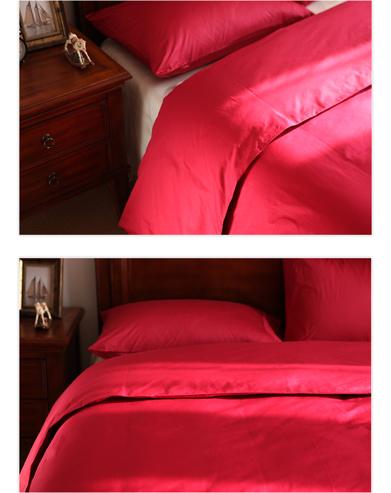 Chăn bông đơn mảnh satin chăn bông màu đơn đôi 1.6 / 1.8 / 2.0 / 2.2m lúa mùa thu và mùa đông - Quilt Covers chăn hơi