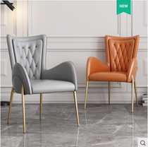 Modern minimalist Net red book chair leisure home chair restaurant hotel back chair makeup chair makeup chair Nordic light luxury dining chair