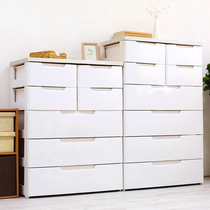  Japan IRIS Alice storage cabinet drawer-style clothes plastic Japanese-style multi-layer wardrobe Alice locker