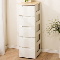 Alice IRIS plastic drawer clothes storage box slit storage cabinet narrow cabinet Alice