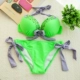 Thông thoáng bãi biển Âu Mỹ bikini đồ bơi sexy ngực lớn ba điểm ngực nhỏ tụ tập phụ nữ áo tắm suối nước nóng - Bikinis