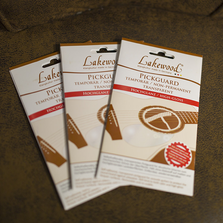 Dalian log hall German lakewood guitar original transparent guard protective film to prevent panel scratches