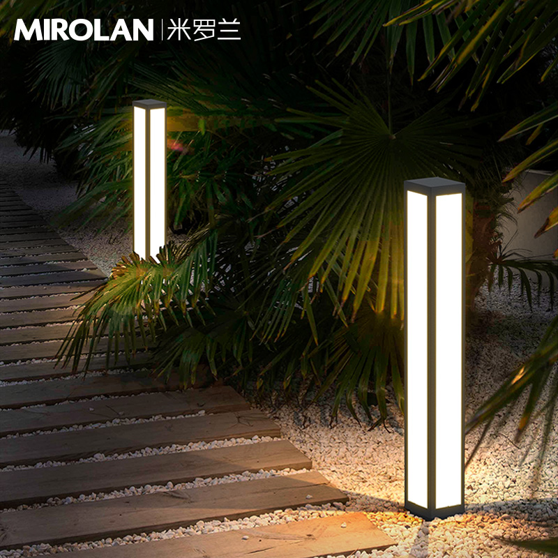 Solar lamp household lighting outdoor high pole lamp solar courtyard lamp waterproof outdoor stainless steel lawn lamp