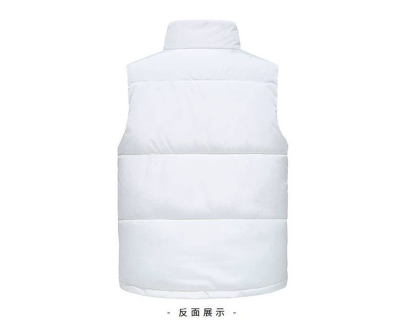 Mùa thu và mùa đông xuống áo vest nam vest nam phiên bản Hàn Quốc của thương hiệu thủy triều mùa đông thể thao ấm áp bánh mì dày không tay vest áo khoác vest nam mỏng