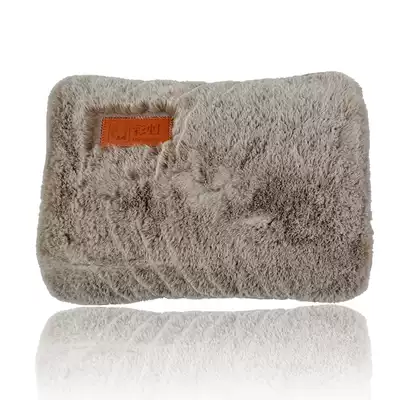 Rainbow hot water bottle Rechargeable hand warmer Waist warmer Electric hand warmer Plush warm water injection warm palace Electric hand warmer Explosion-proof 325