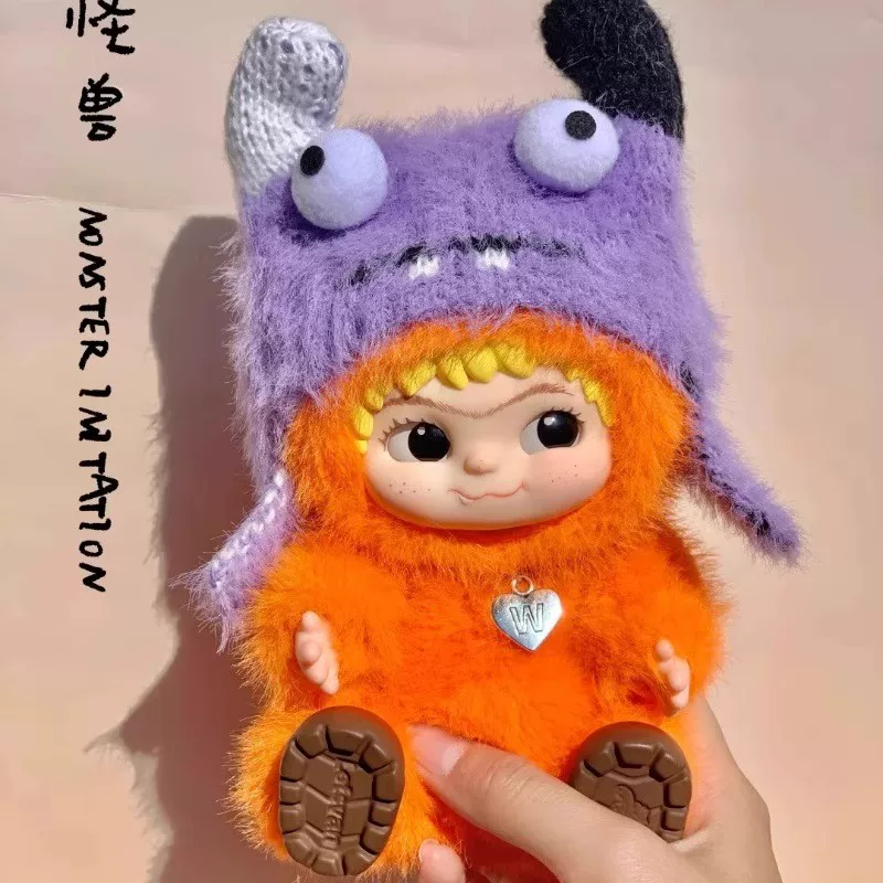 Spot WAKUKU Меховая трендовая серия вечеринок Wakuku слепая коробка лиса, лиса, кролик и кроличья дверь-сладкая дневник кукла-рука