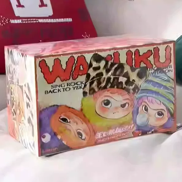 Spot WAKUKU Меховая трендовая серия вечеринок Wakuku слепая коробка лиса, лиса, кролик и кроличья дверь-сладкая дневник кукла-рука