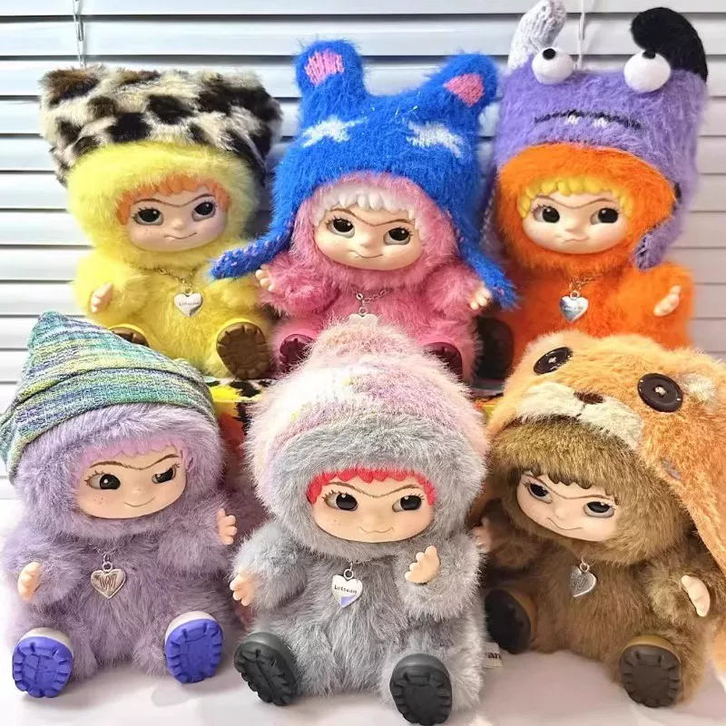 Spot WAKUKU Меховая трендовая серия вечеринок Wakuku слепая коробка лиса, лиса, кролик и кроличья дверь-сладкая дневник кукла-рука