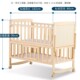 Xinjiang Urumqi crib baby solid wood multi-functional BB cradle bed ຕຽງເດັກນ້ອຍ ລາຄາພິເສດ ການຂົນສົ່ງຟຣີ