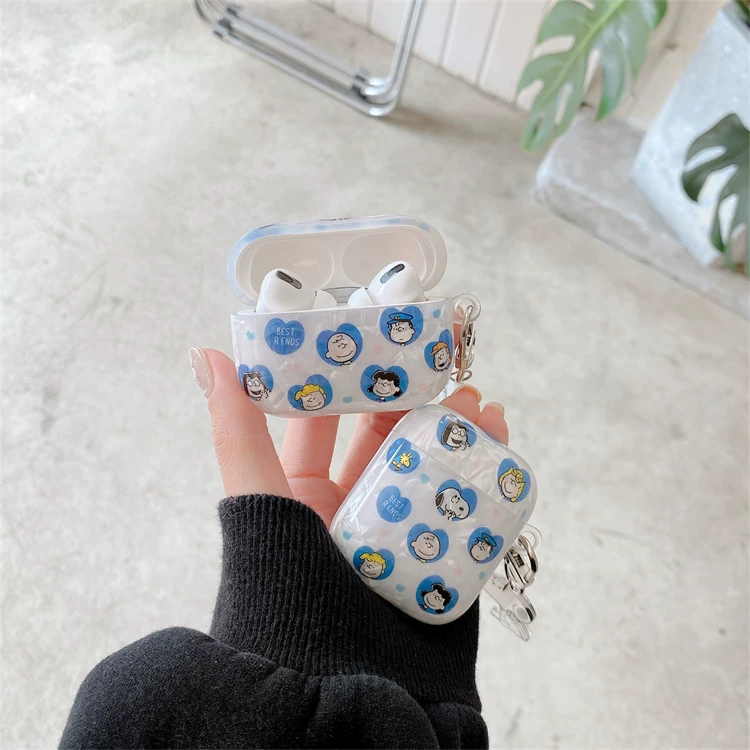 Snoopy, nuby, apple, iPhone1, cartoon compatible headphones, protective case, 2, bluetooth