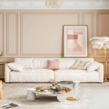 德家 Мебель, диван, минималистичная ткань, французский стиль, слон, популярно в интернете