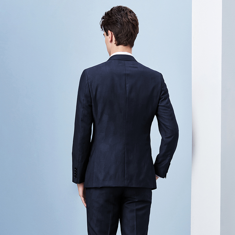 Notting Hill Notting Hill TÂY QUẦN ÁO MENS KINH DOANH THỜI TRANG 100len SUIT TOP NA770402