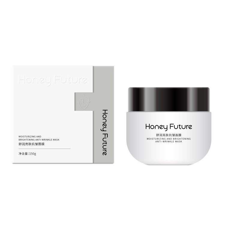 【Large White Film Enhanced Edition】Honey Future Light as Ever Soothing and Brightening Mask 150g