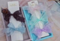Imported princess yarn hot silver single-sided snow yarn 1 rice price ribbon webbing hair accessories handmade ribbon gift box