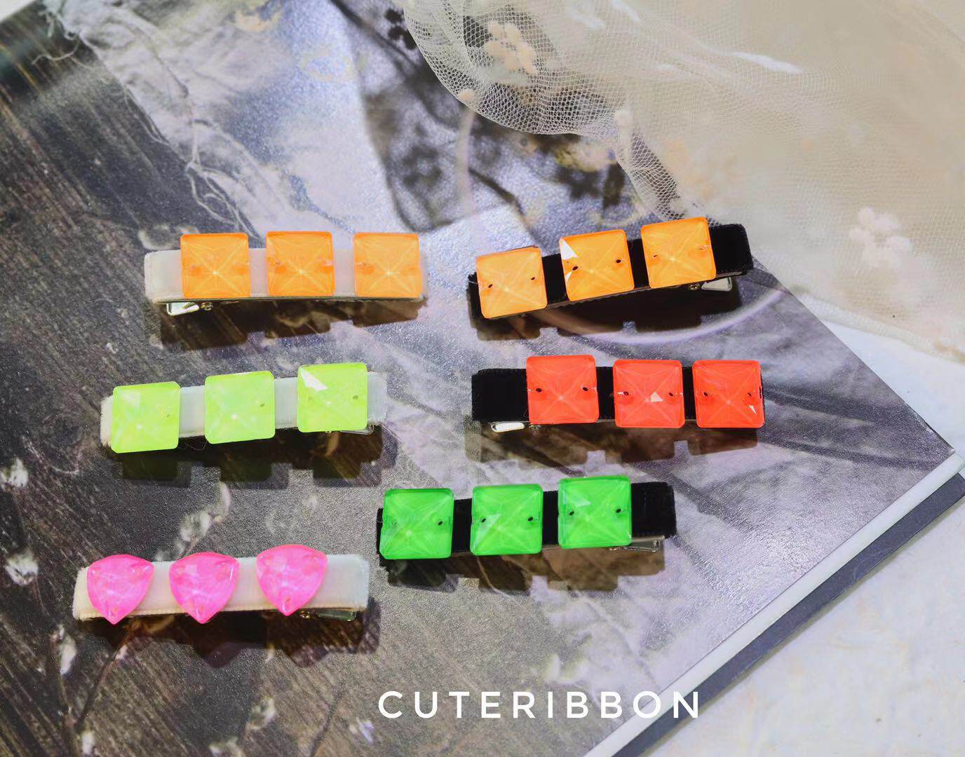 10 years material shop #Shi Jia gem# crystal jewelry diy accessories bottom is colored exclusive low price