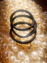 Butterfly Whelan Autonomous R&D abroad Customized durable without injury constant black towel ring hair ring Fat Girl