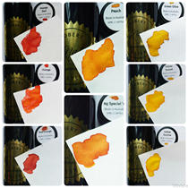 Spot] Official Australian ROBERT OSTER SIGNATURE 136 color] pen ink orange yellow